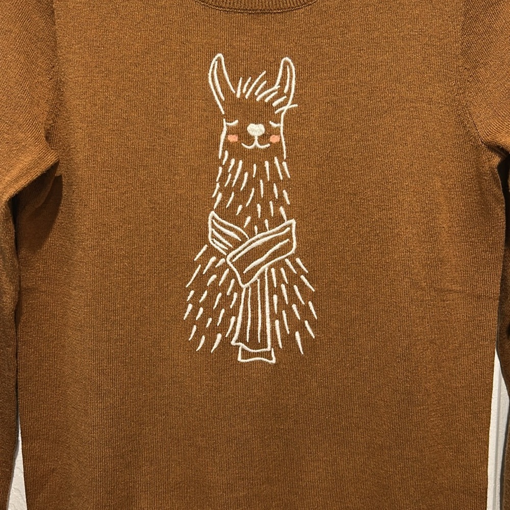 J. Crew Embroidered Alpaca Sweater - Picture 4 of 11